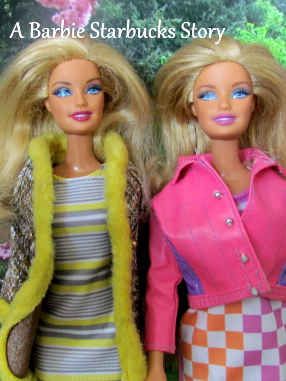 BARBIE DOLLS + 4 DRESSES, VINTAGE COAT & JACKET+ 2 PAIRS SHOES, 2 BLONDES MATTEL